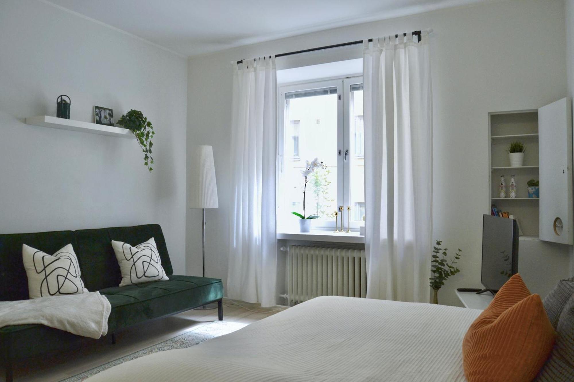Modern And Bright Studio With Top Location Хельсинки Экстерьер фото